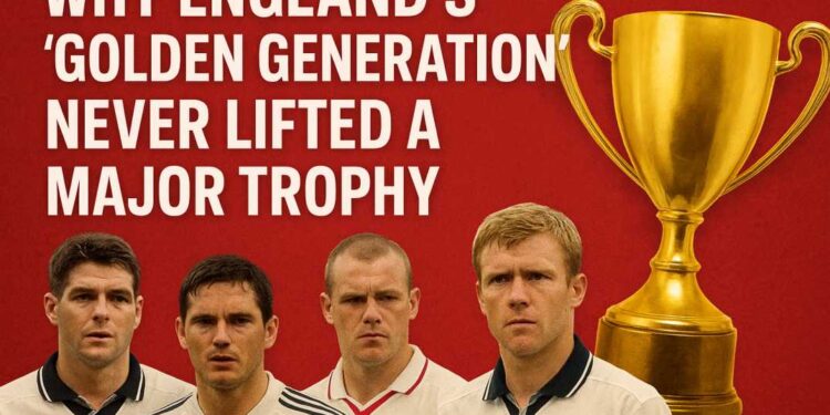 Why England’s ‘Golden Generation’ Never Lifted a Major Trophy