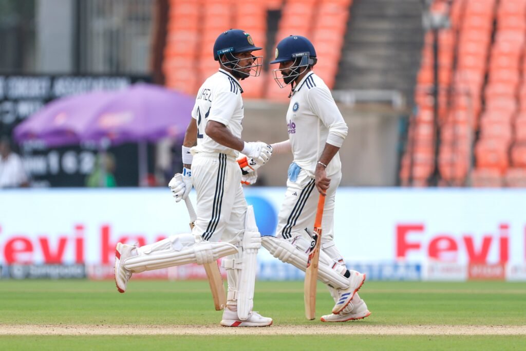India saw three batters score tons on Day 2 of the 1st Test against WI
