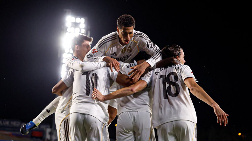 Real Madrid beat Getafe 1-0