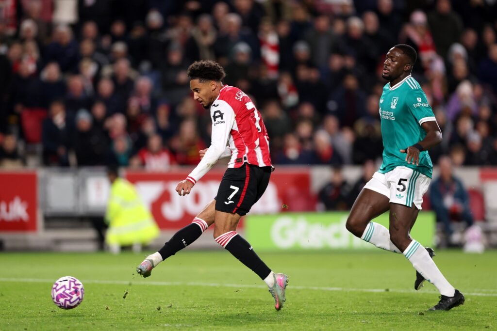 Liverpool get beaten by Brentford