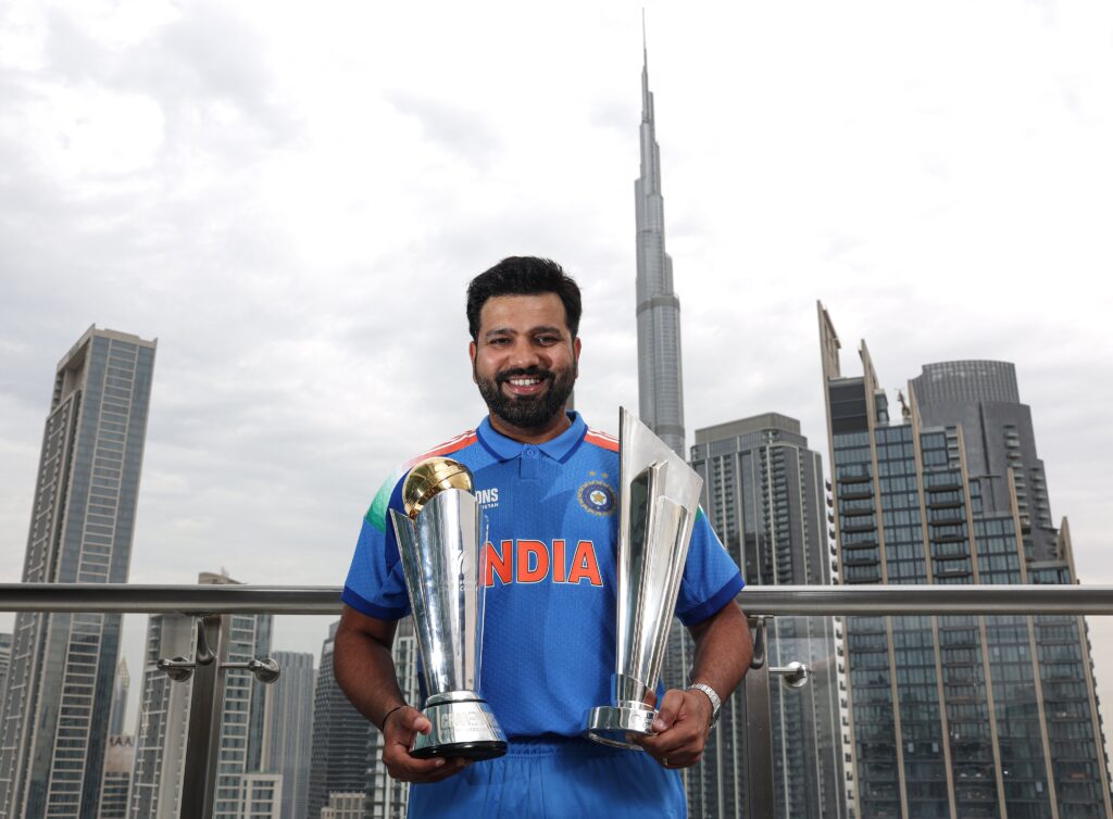 Rohit Sharma led India in 56 matches (ODIs)