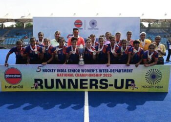 Railways Clinch Hat-Trick Victory at Women’s Hockey Nationals