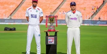 India Dominates Day 2 of 1st Test vs West Indies with Three Centurions