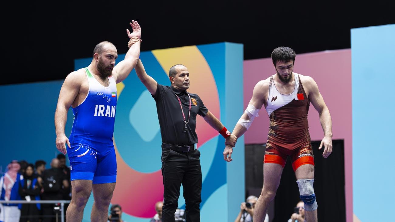 Iran’s Wrestling Titans Close Out ISG 2025 with a Poetic Triple Strike