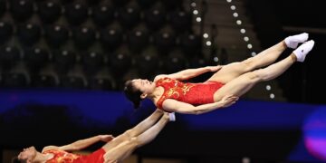 Who soared highest at the 2025 Trampoline Gymnastics World Championships?