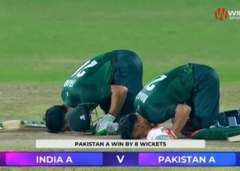 “Shaheens Soar: Pakistan’s Rising Stars Pulverize India A in 13.2-Over Blitz”