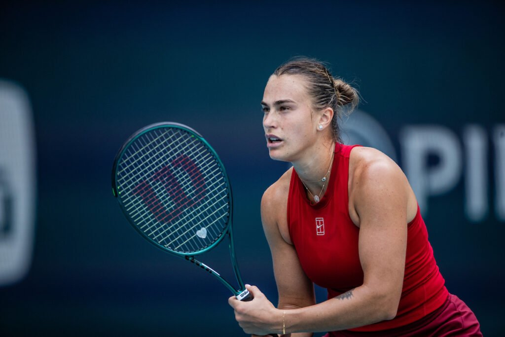 Aryna Sabalenka has reached the summit clash of WTA Finals
