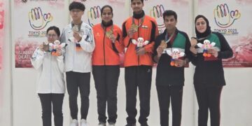 Abhinav Deshwal & Pranjali Dhumal Strike Gold in Mixed Team Air Pistol at Deaflympics 2025