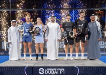 Sheikh Mansoor Honours Champions as Dubai Premier Padel P1 Concludes in Spectacular Style