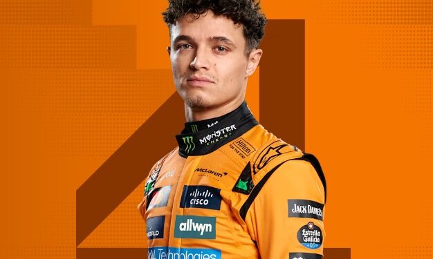 Lando Norris Claims Pole in Wet Las Vegas Qualifying, Verstappen Second