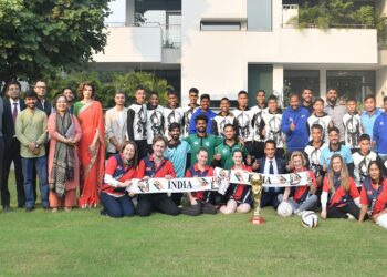 Royal Norwegian Embassy Honours Minerva Academy FC for Norway Cup Triumph