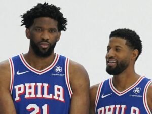 Philadelphia’s Embiid fined for ‘lewd gesture’