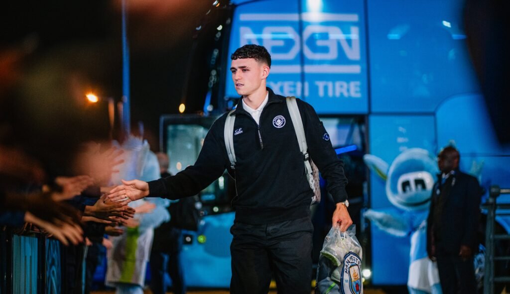 Phil Foden scored a Champions League brace