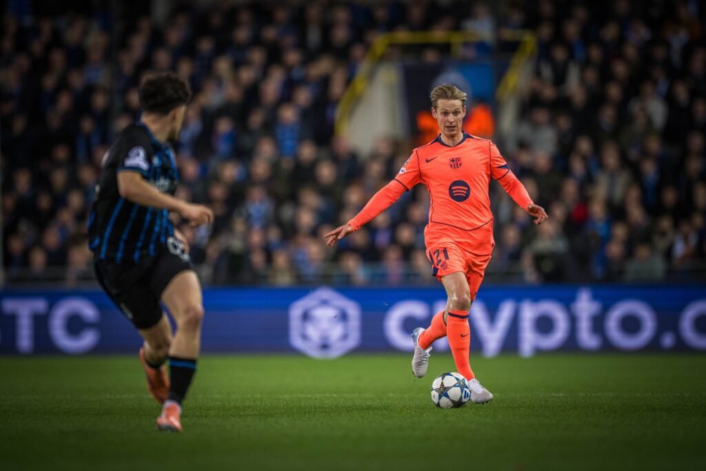 Barcelona held Club Brugge 3-3 in Champions League