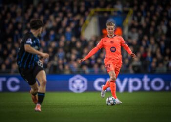 Barcelona held Club Brugge 3-3 in Champions League