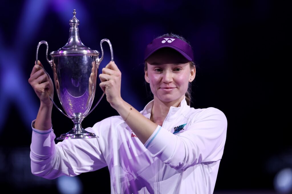Elena Rybakina won the WTA Finals 2025 title