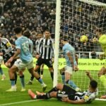 Manchester City were beaten 2-1 by Newcastle United