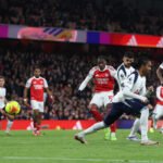Eberechi Eze scored a hat-trick for Arsenal
