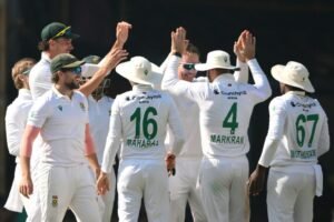 Simon Harmer finished the India Test series with 17 wickets