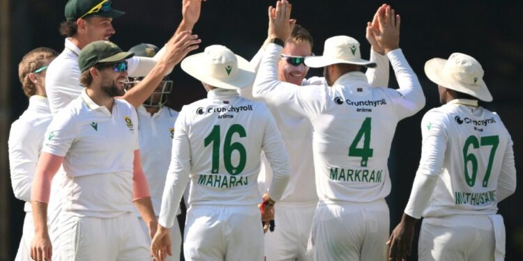 Simon Harmer finished the India Test series with 17 wickets