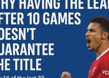 Why Having the Lead After Ten Games Doesn’t Guarantee the Title
