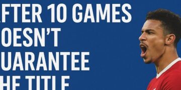 Why Having the Lead After Ten Games Doesn’t Guarantee the Title