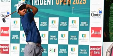 Teen Sensation Manoj S Fires Stunning 67 to Seize Lead at Trident Open 2025
