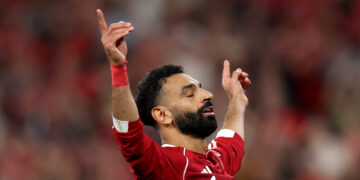 Mohamed Salah is the 5th Liverpool player with 300 Premier League appearances