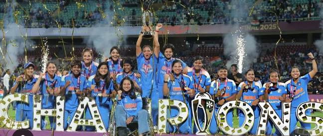 Legends, Icons, and Leaders Applaud India’s Historic Women’s World Cup Win