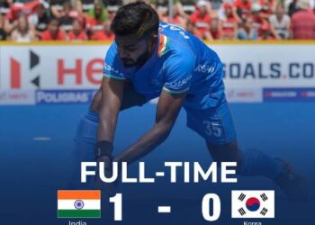 India Begin Sultan Azlan Shah Cup 2025 Campaign with Gritty 1–0 Win Over Korea