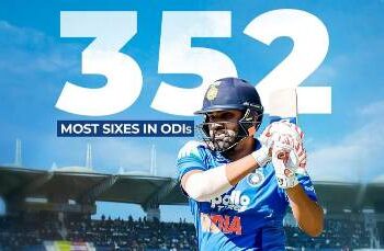 Rohit Sharma Becomes ODI Six-Hitting King, Breaks Shahid Afridi’s Record