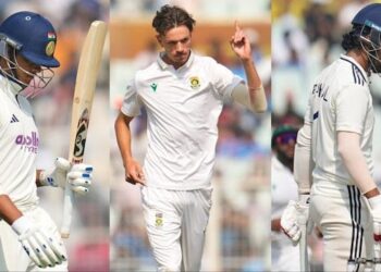 Eden Gardens Holds Its Breath: India Stumbles Early in Chase of 124