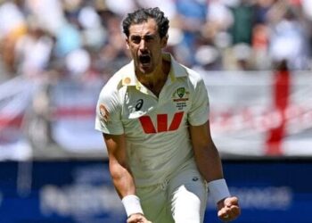 Mitchell Starc Joins Elite Club with 100 Ashes Wickets