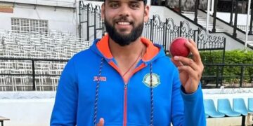 Parth Rekhade’s Fiery Five-Wicket Haul Powers Vidarbha to 100-Run Win Over Odisha