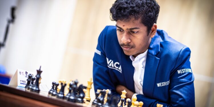Pranav Shines as Indian Players Impress on Opening Day of Chess World Cup