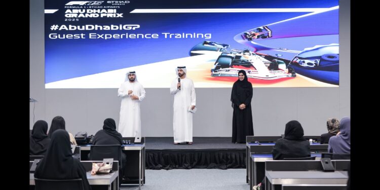 Meet Emirati Volunteers Hosting F1 Fans at Abu Dhabi Grand Prix