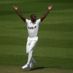 Kemar Roach has picked his 12th fifer in Tests