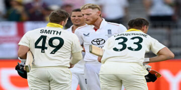 Four Overs of Chaos Rock Ashes Test