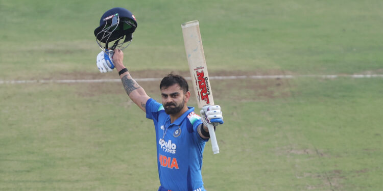 Kohli hammered his 53rd ODI ton