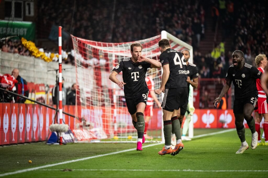 Harry Kane has 10 hat-tricks in Bundesliga