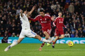 Liverpool were held 3-3 by Leeds