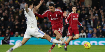 Liverpool were held 3-3 by Leeds