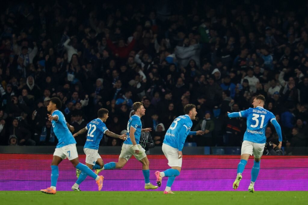 Napoli are top of Serie A with win over Juventus