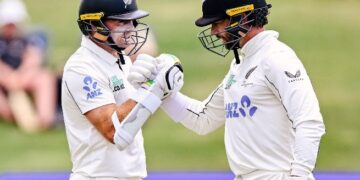 Latham–Conway Dominate as New Zealand Crush West Indies on Day One of Third Test