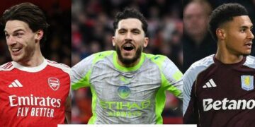 Premier League: Arsenal Stay Top As Villa Shock Chelsea, City Close In