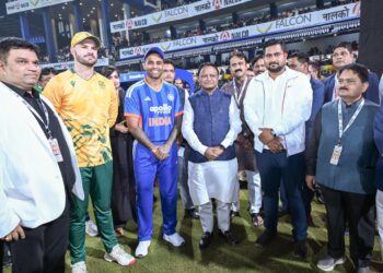 CM Mohan Charan Majhi Congratulates India on Barabati T20 Win