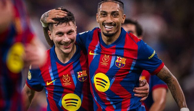 FC Barcelona Crush Athletic Club 5–0 to Reach Spanish Super Cup Final