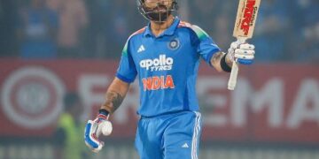 India Beat New Zealand by Four Wickets to Take 1–0 Lead in ODI Series