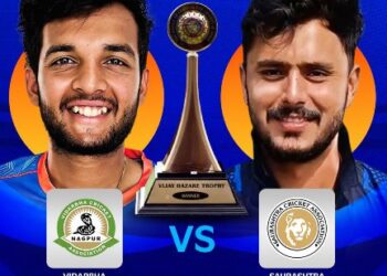 Saurashtra, Vidarbha set for gripping Vijay Hazare Trophy final in Bengaluru