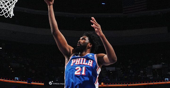NBA: Embiid’s Triple-Double Leads 76ers Past Rockets in Overtime